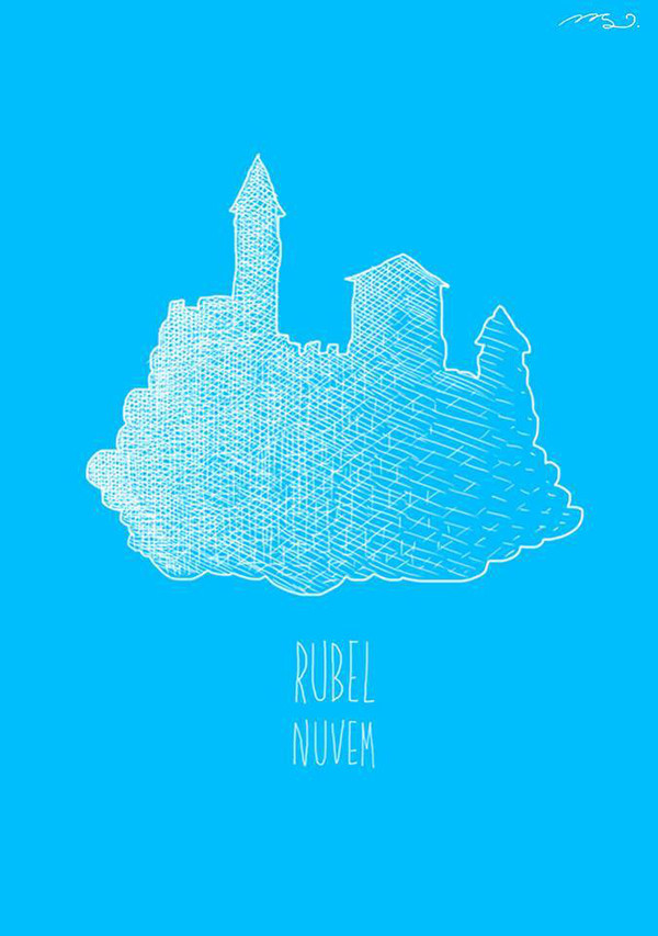 Album cover art for "Nuvem" by Rubel