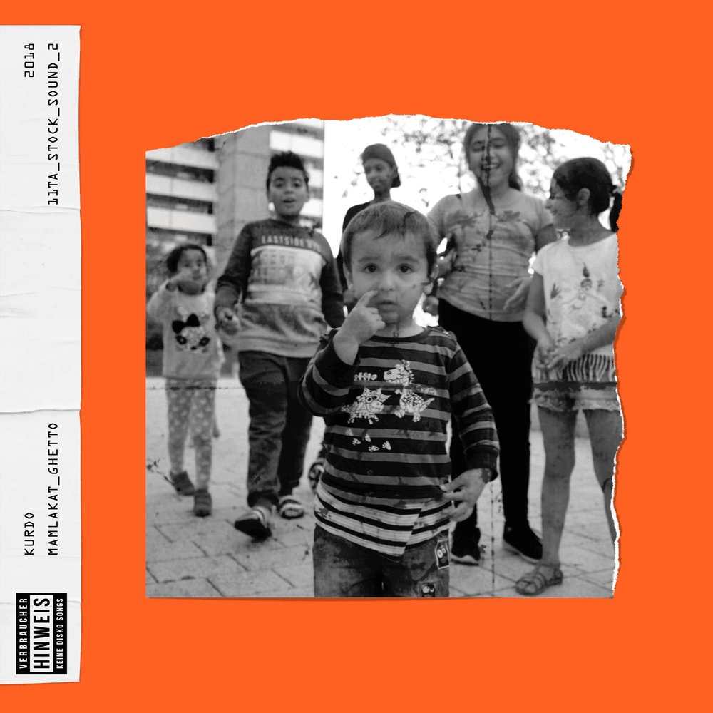 Album cover art for "Mamlakat Ghetto" by Kurdo