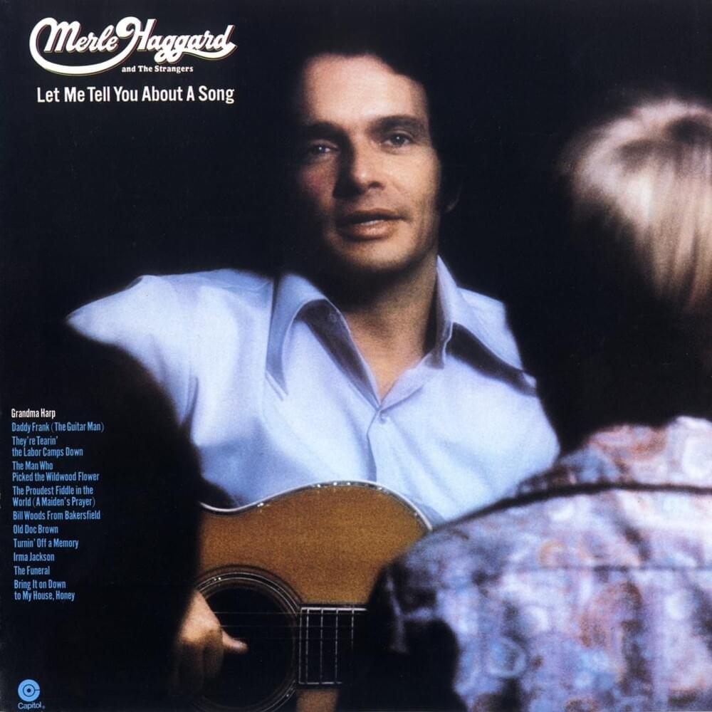 Album cover art for "Daddy Frank (The Guitar Man)" by Merle Haggard