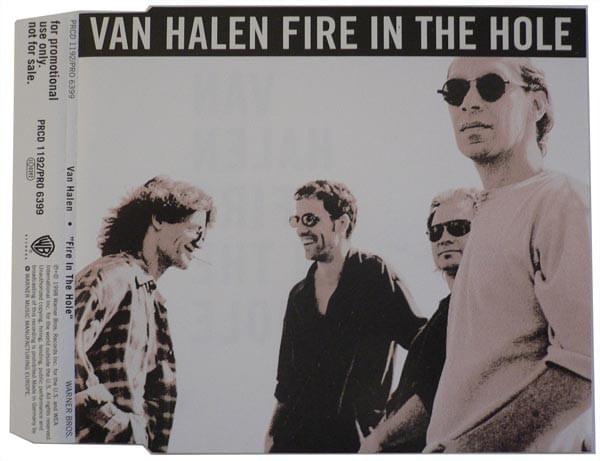 Album cover art for "Fire in the Hole" by Van Halen
