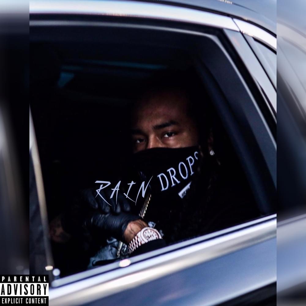 Album cover art for "Rain Drops" by Icewear Vezzo