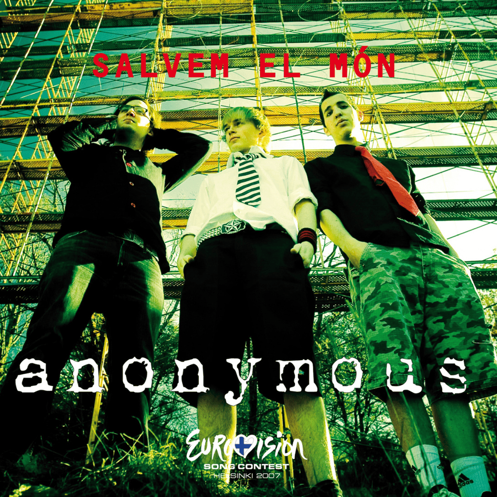 Album cover art for "Salvem El Món" by Anonymous (Andorra)