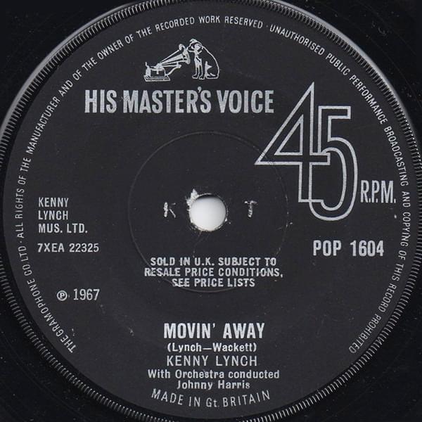 Movin’ Away by Kenny Lynch
