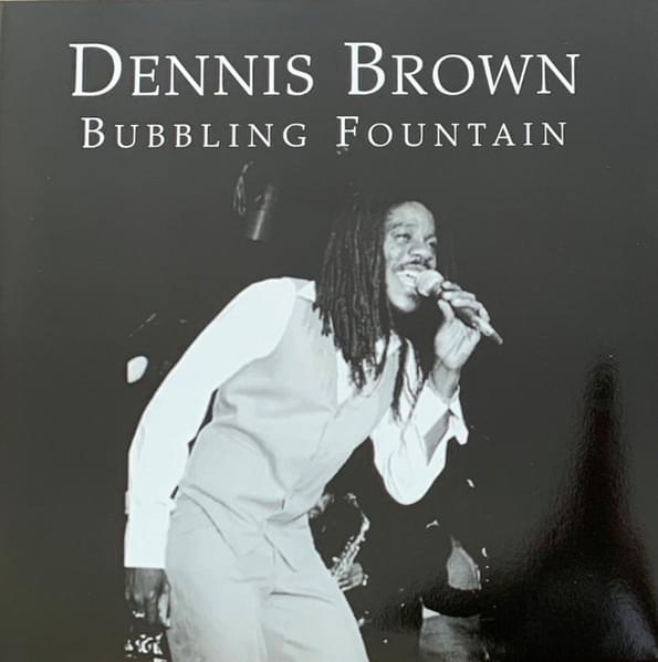 Album cover art for "Bubbling Fountain" by Dennis Brown