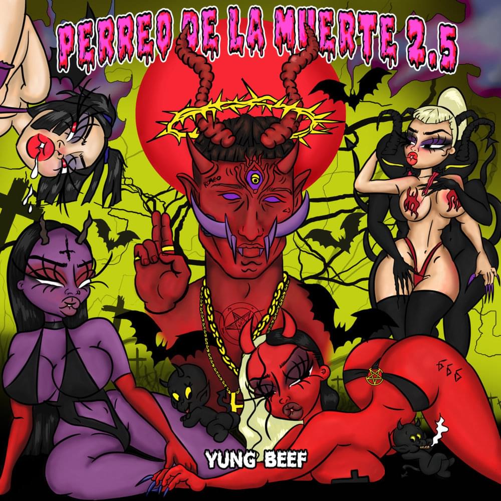 Album cover art for "Mátame" by Yung Beef & Faberoa & Paul Marmota & Kiid Favelas & Goa & La Zowi & Papi Trujillo & Albany