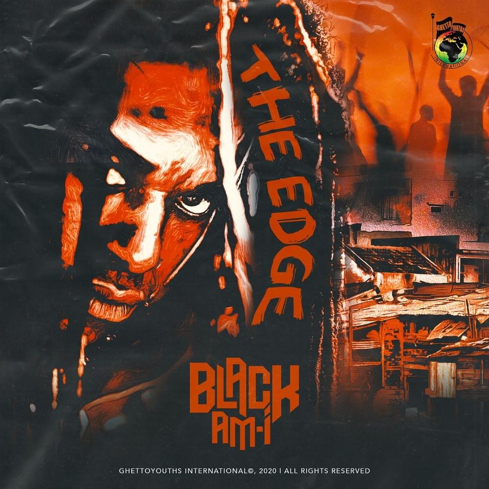 Album cover art for "The Edge" by Black Am I