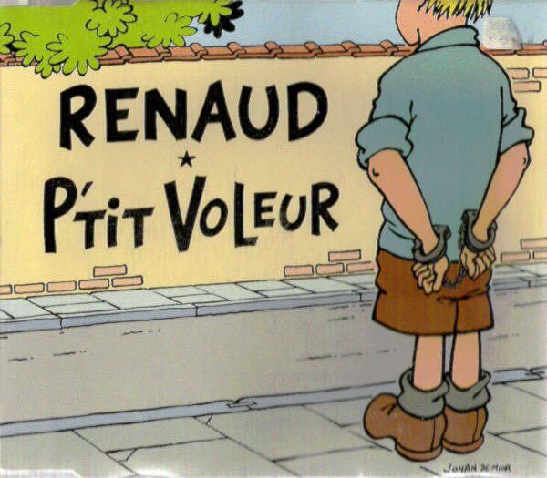 Album cover art for "P’tit voleur" by Renaud