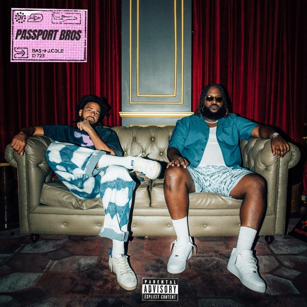 Album cover art for "Passport Bros" by Bas