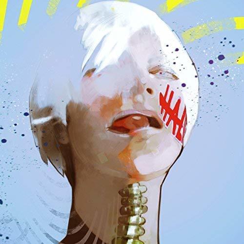 Album cover art for "FLAT" by 女王蜂 (Queen Bee)