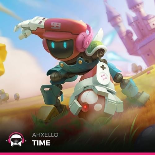 Album cover art for "Time" by Ahxello