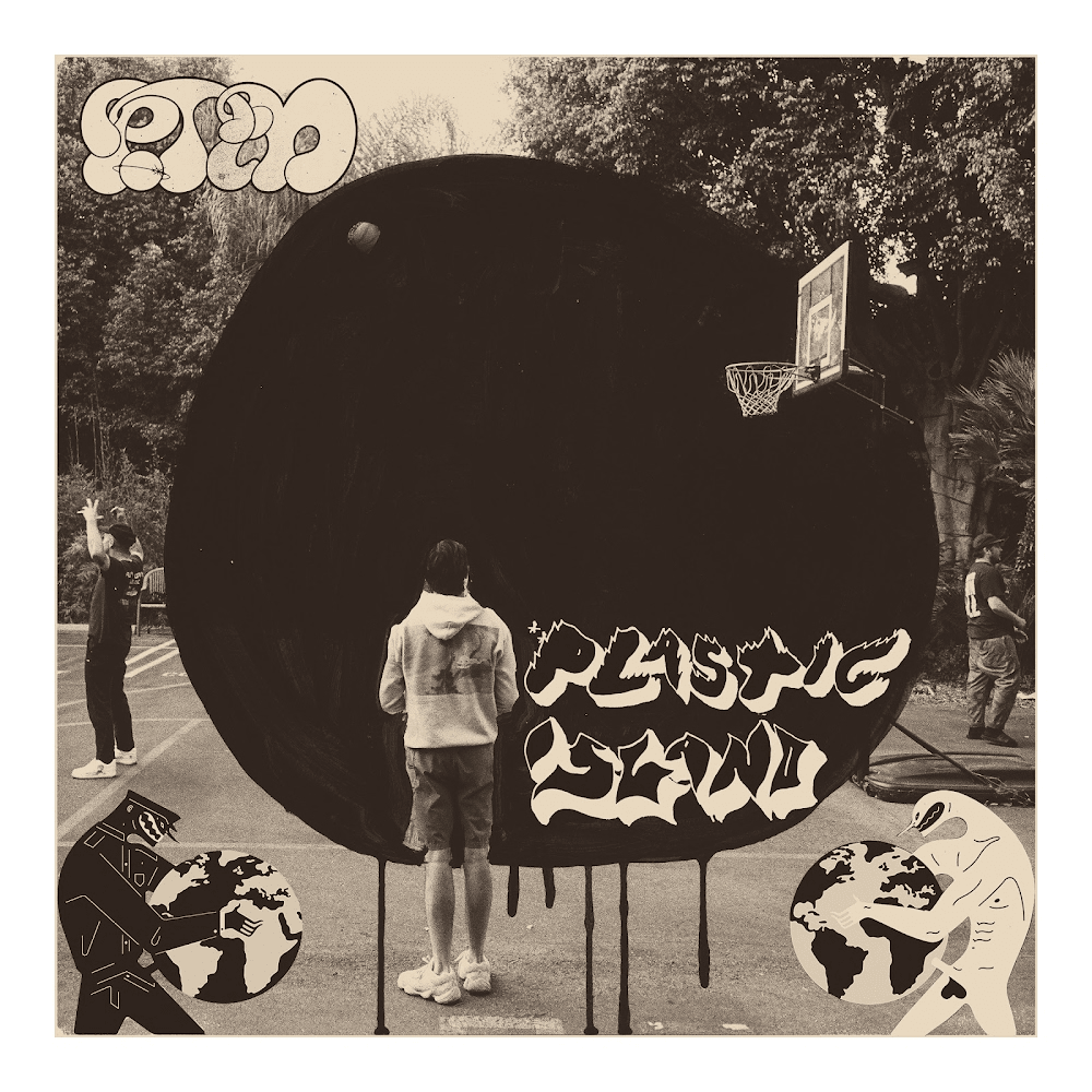 Album cover art for "Plastic Island" by Portugal. The Man