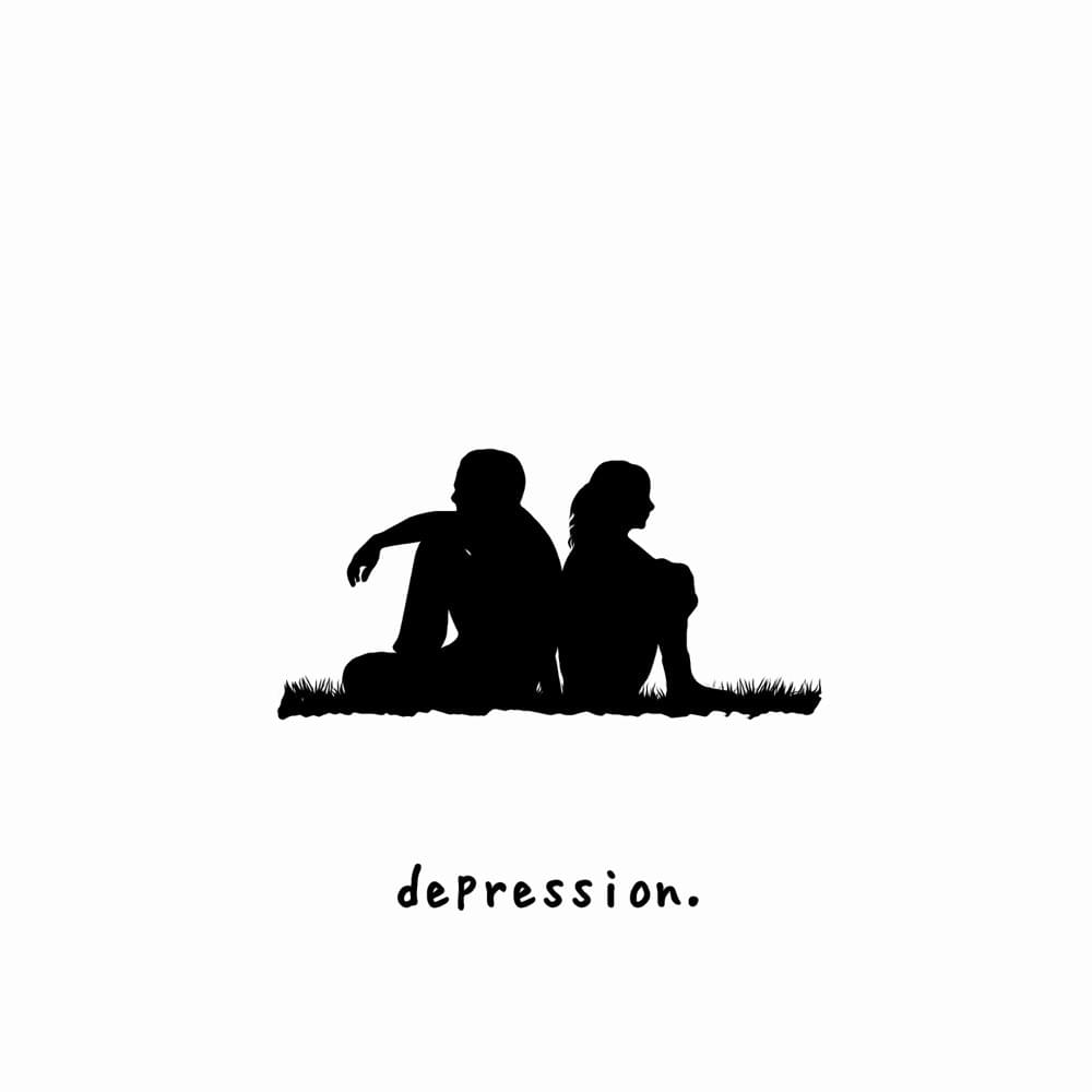 Album cover art for "depression." by tylerhateslife
