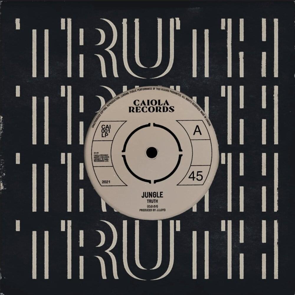 Album cover art for "Truth" by Jungle