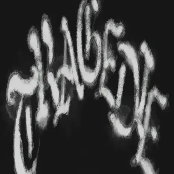 Album cover art for "TRAGÉDIE" by J9ueve
