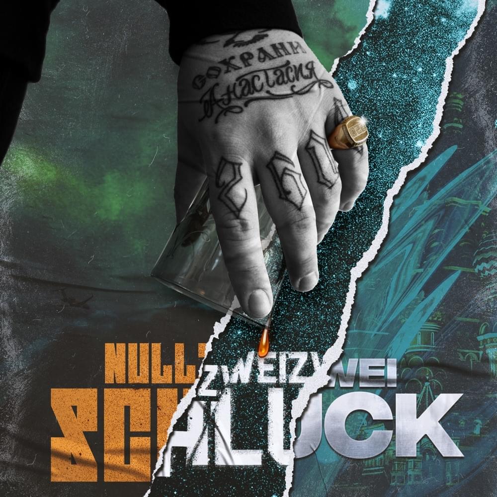 Album cover art for "SCHLUCK" by Nullzweizwei