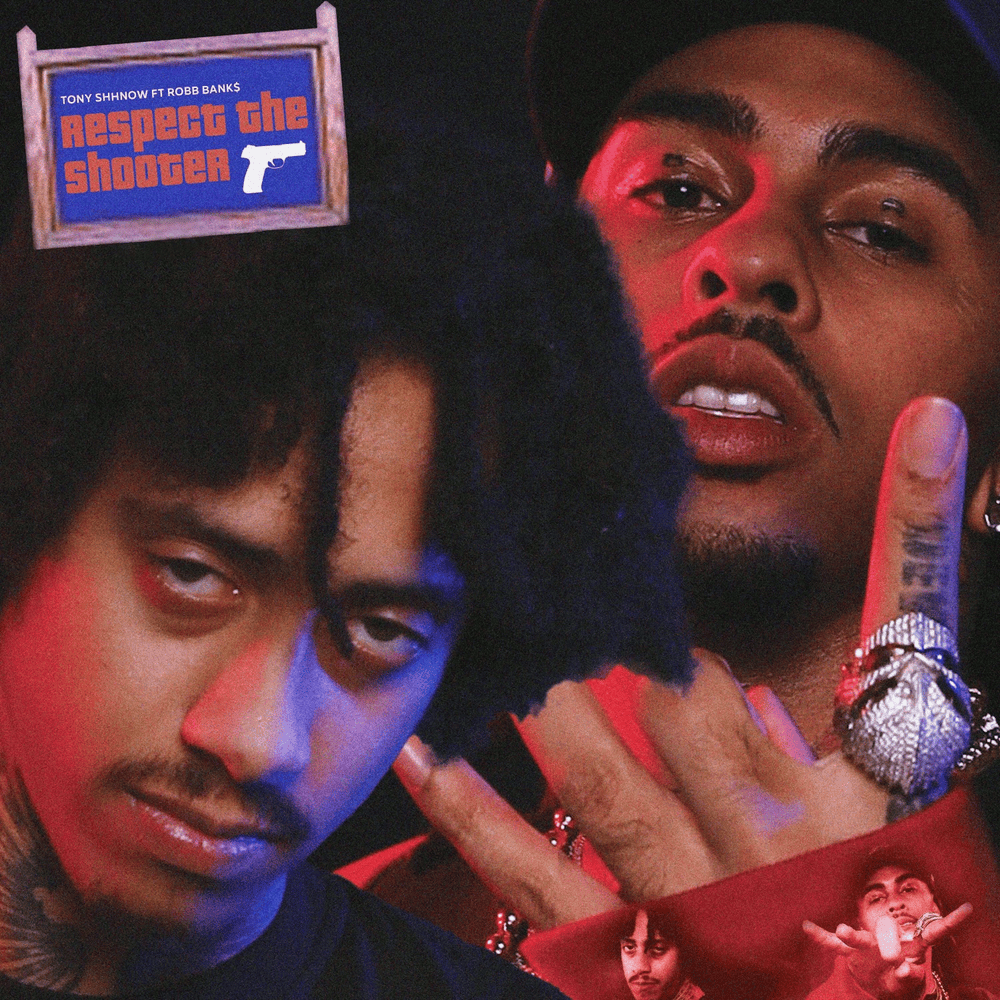 Album cover art for "Respect the Shooter" by Robb Bank$