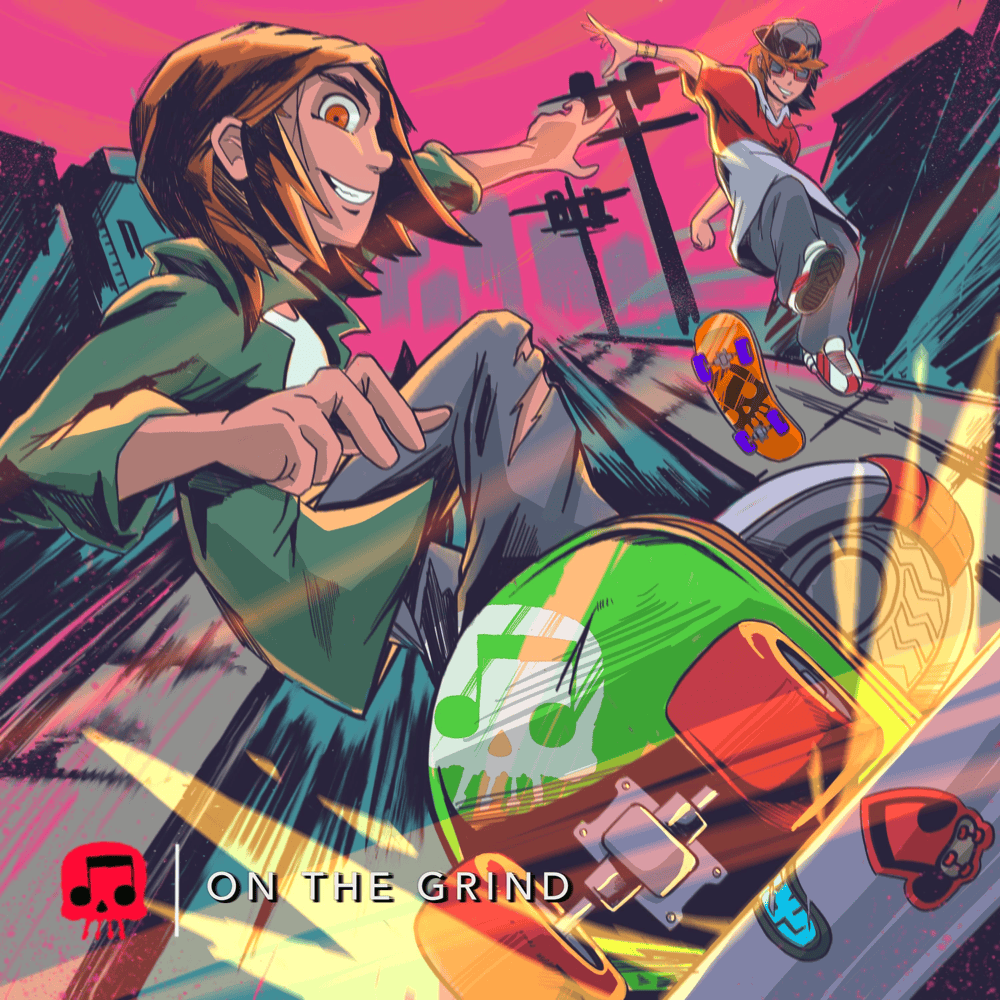 Album cover art for "On the Grind" by JT Music