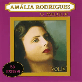 Album cover art for "Cabeça no ombro" by Amália Rodrigues