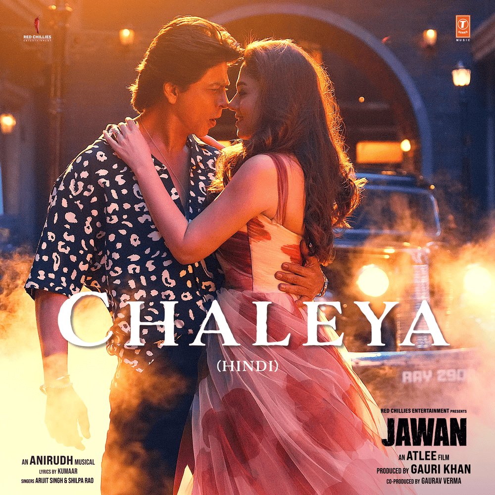Album cover art for "Chaleya" by Anirudh Ravichander & Arijit Singh & Shilpa Rao