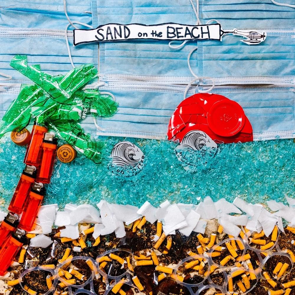 Album cover art for "Sand On The Beach" by FIDLAR