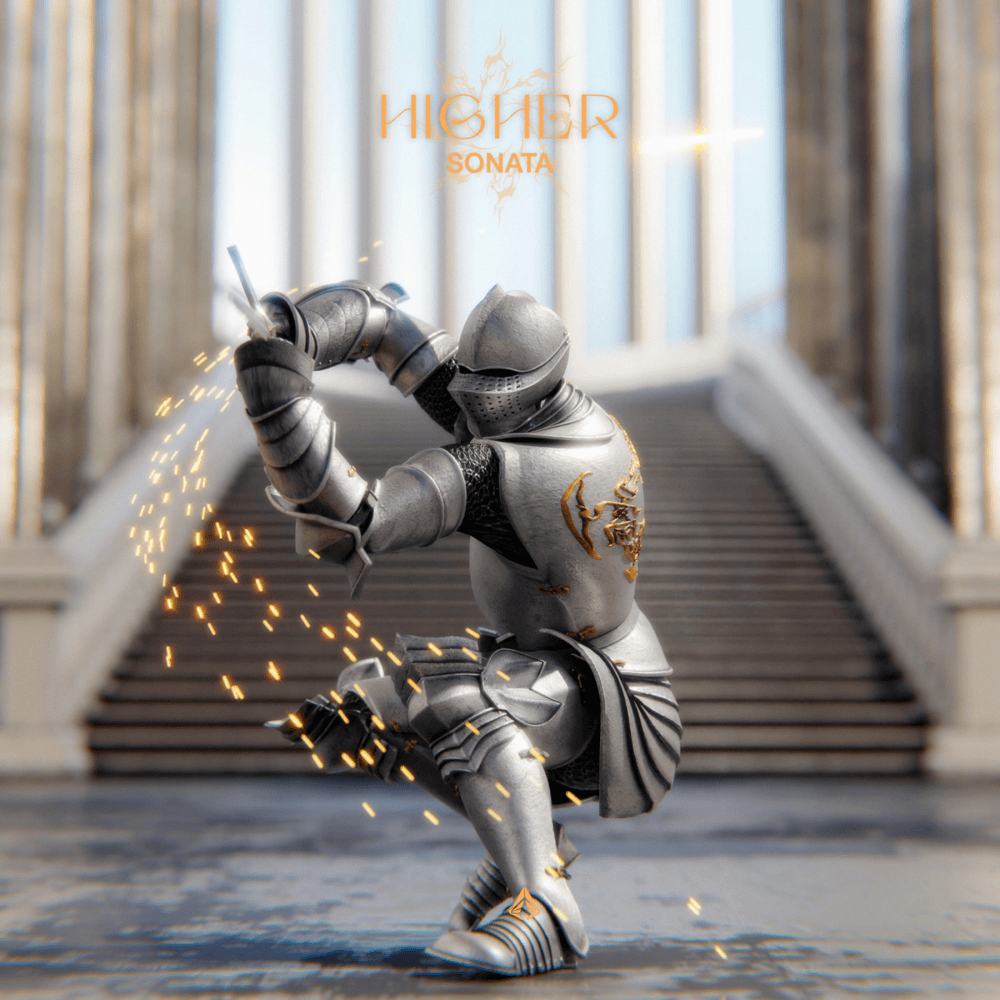 Album cover art for "Higher" by Hekler