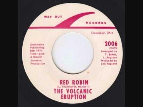 Album cover art for "Red Robin" by The Volcanic Eruption