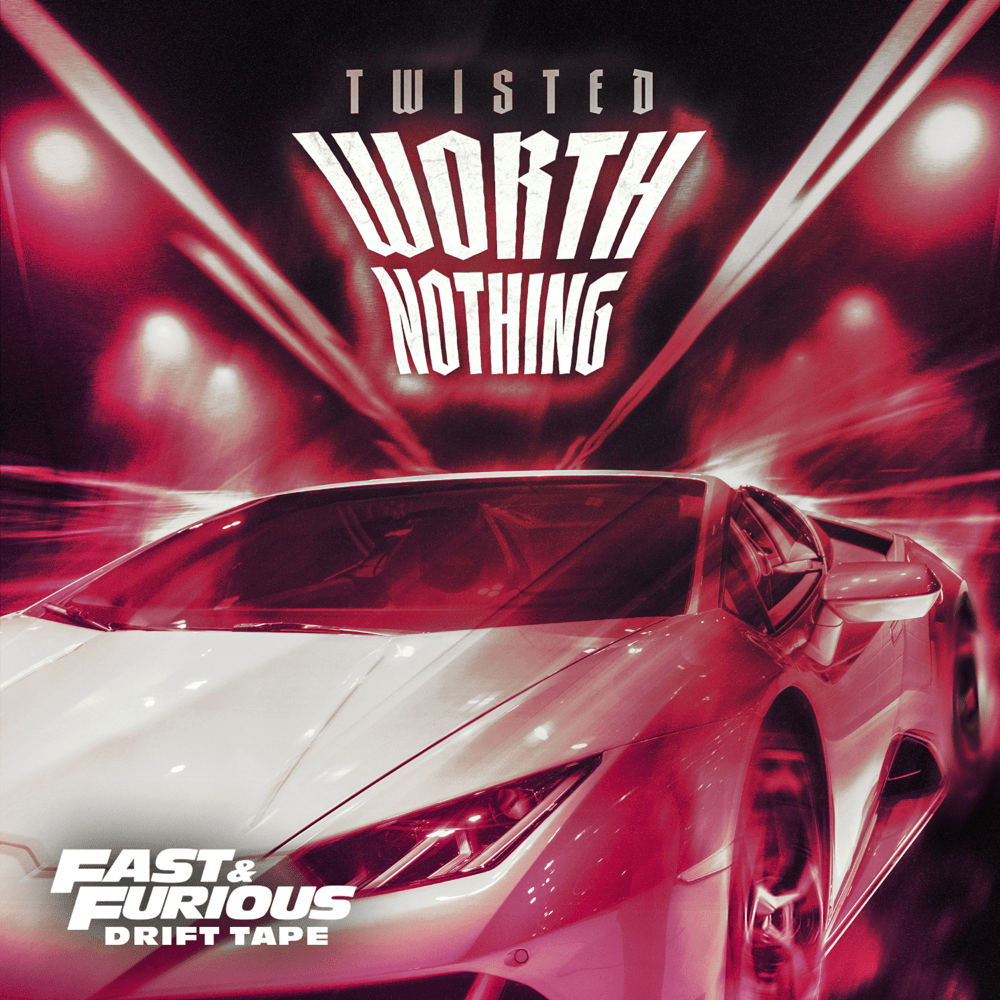 Album cover art for "WORTH NOTHING" by TWISTED & Oliver Tree