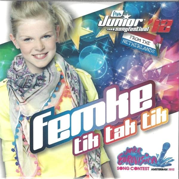 Album cover art for "Tik tak tik" by Femke Meines