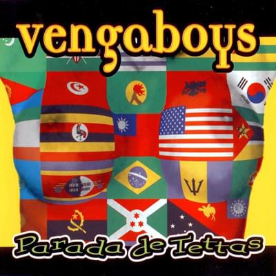 Album cover art for "Parada De Tettas" by Vengaboys
