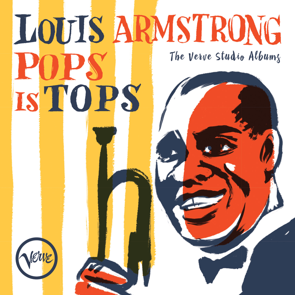 Album cover art for "East of the Sun (West of the Moon) [Stereo Version]" by Louis Armstrong