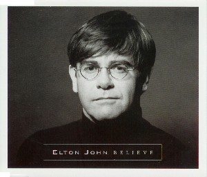 Album cover art for "Believe" by Elton John