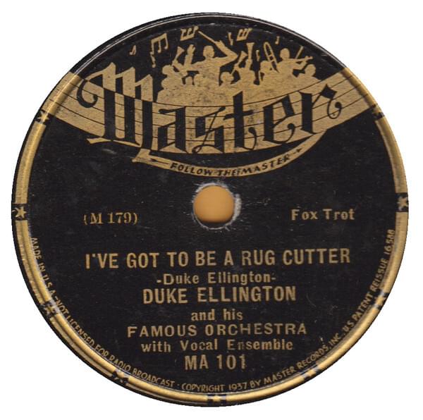 Album cover art for "I’ve Got to Be a Rug Cutter" by Duke Ellington