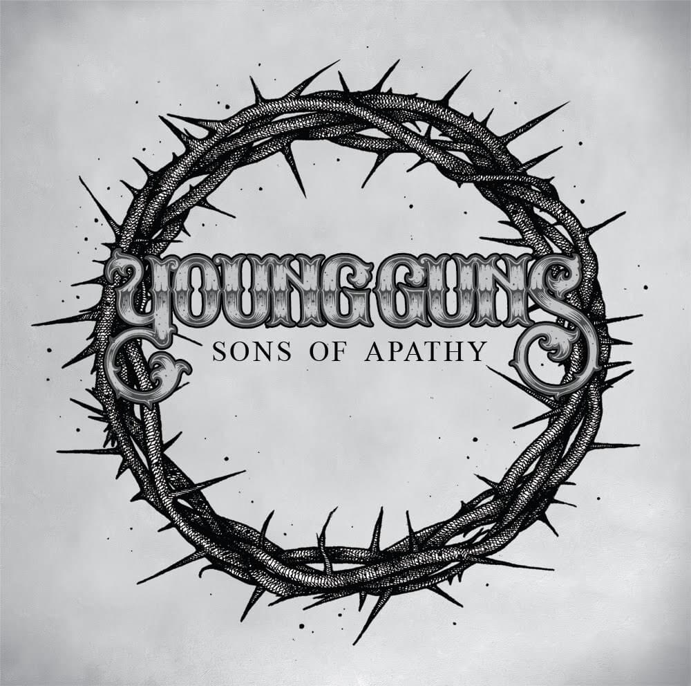 Album cover art for "Sons of Apathy" by Young Guns (UK)