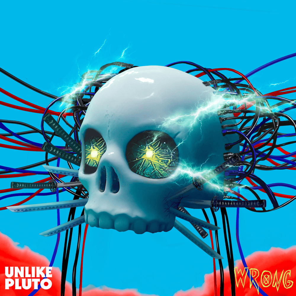 Album cover art for "Wrong" by Unlike Pluto