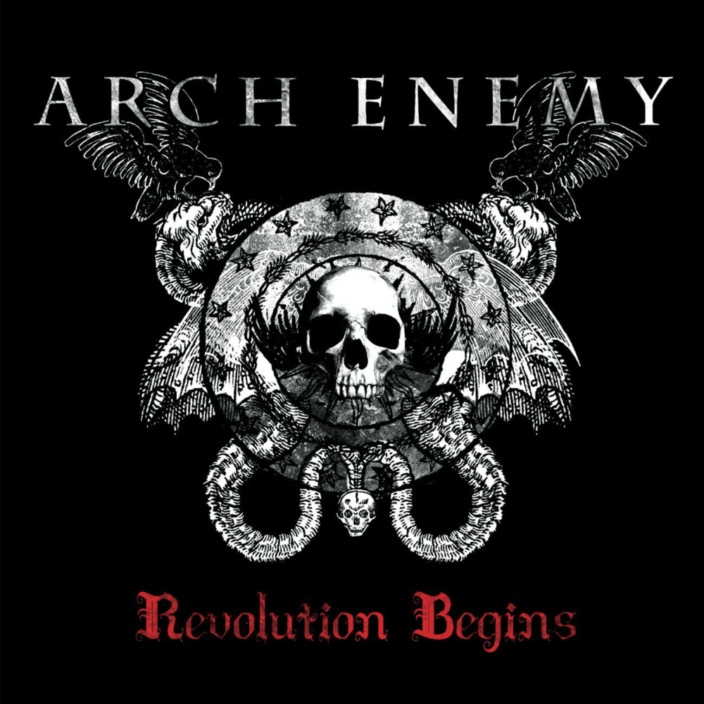 Album cover art for "Revolution Begins" by Arch Enemy