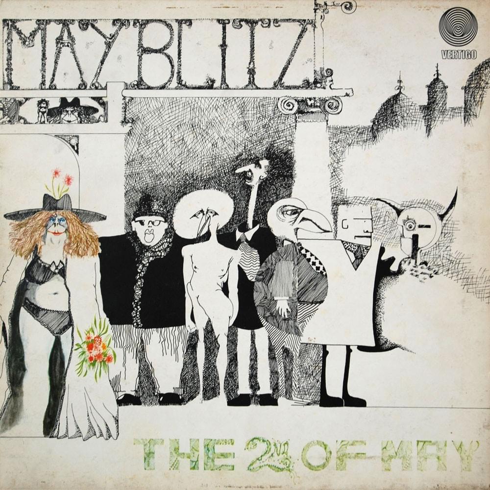 Album cover art for "For Mad Men Only" by May Blitz