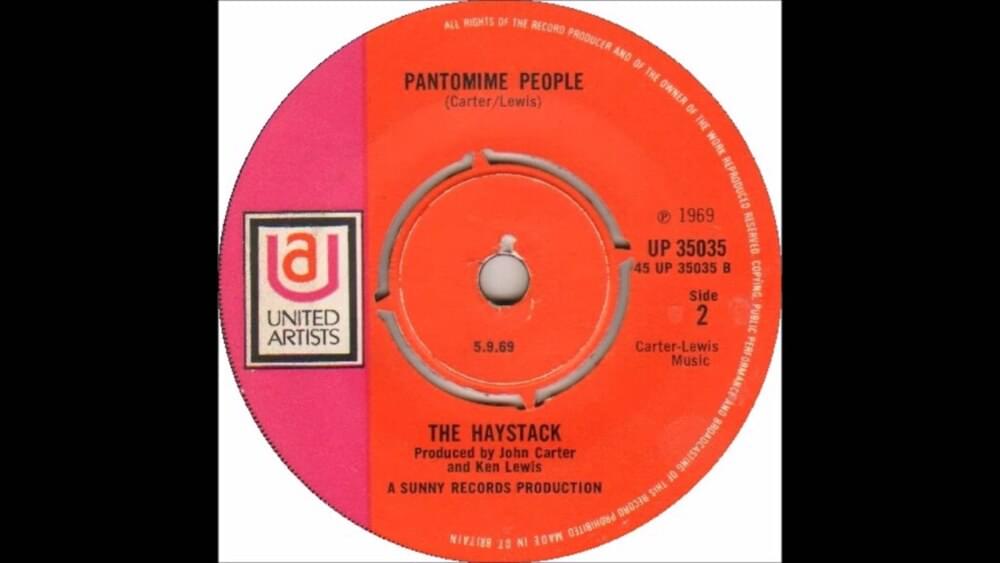 Album cover art for "Pantomime People" by The Haystack