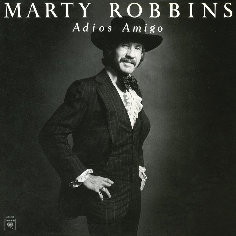 Album cover art for "My Blue Heaven" by Marty Robbins