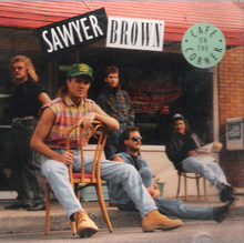 Album cover art for "Café on the Corner" by Sawyer Brown