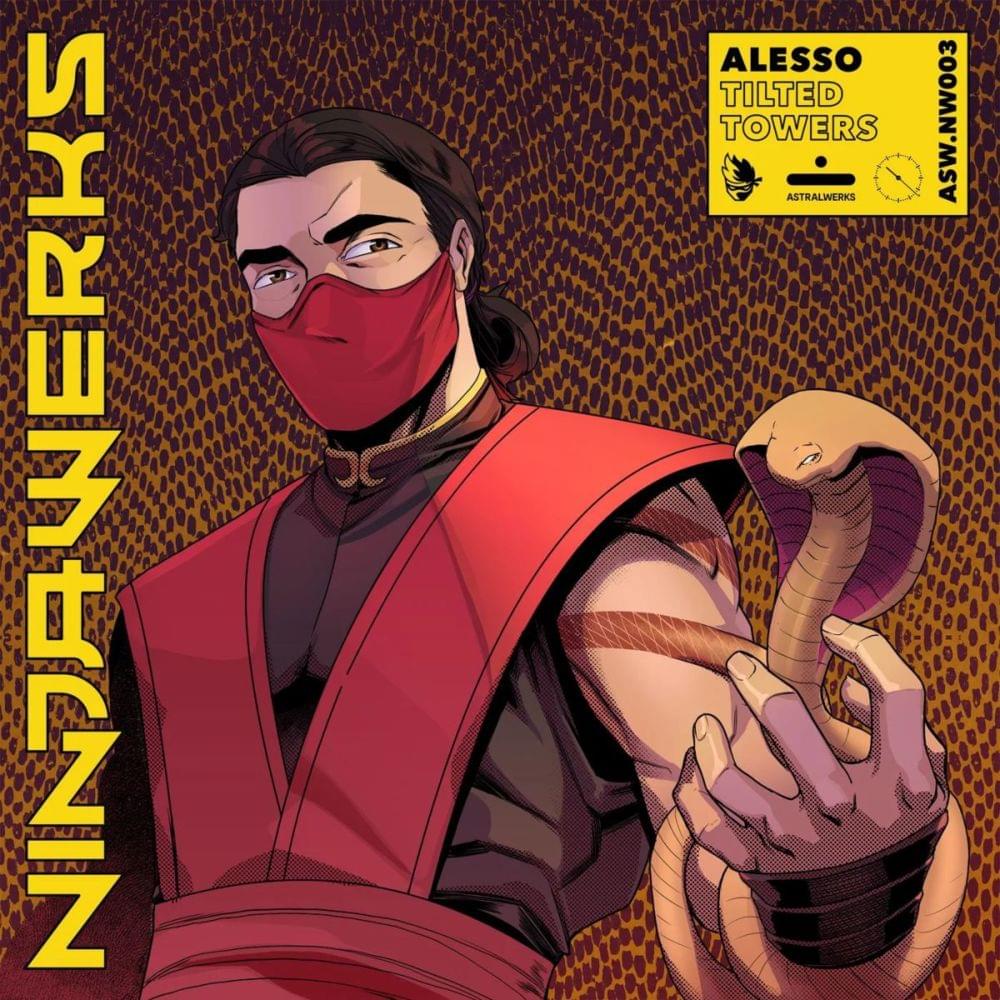 Album cover art for "Tilted Towers" by Alesso