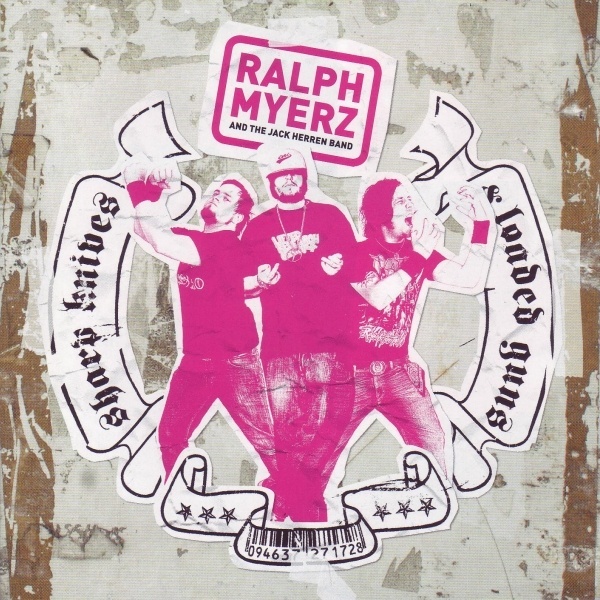 Album cover art for "Deepest Red" by Ralph Myerz and the Jack Herren Band