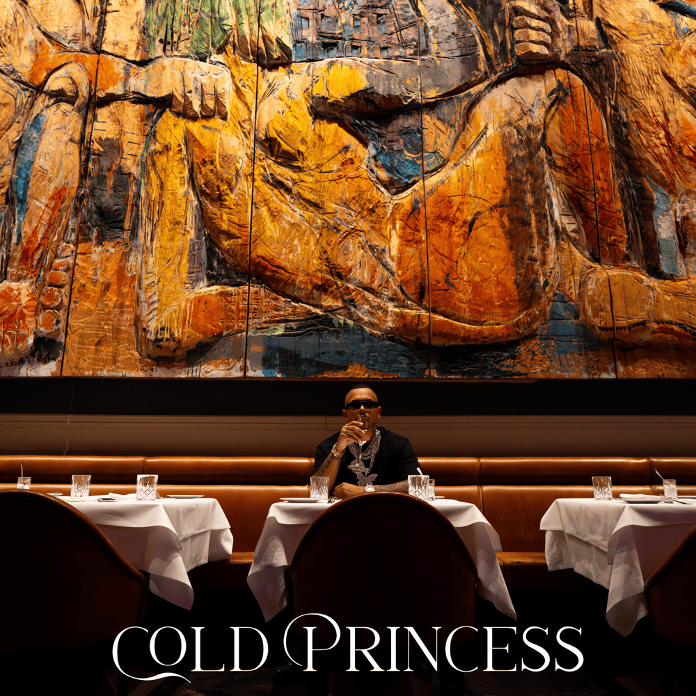 Album cover art for "Cold Princess" by Luciano