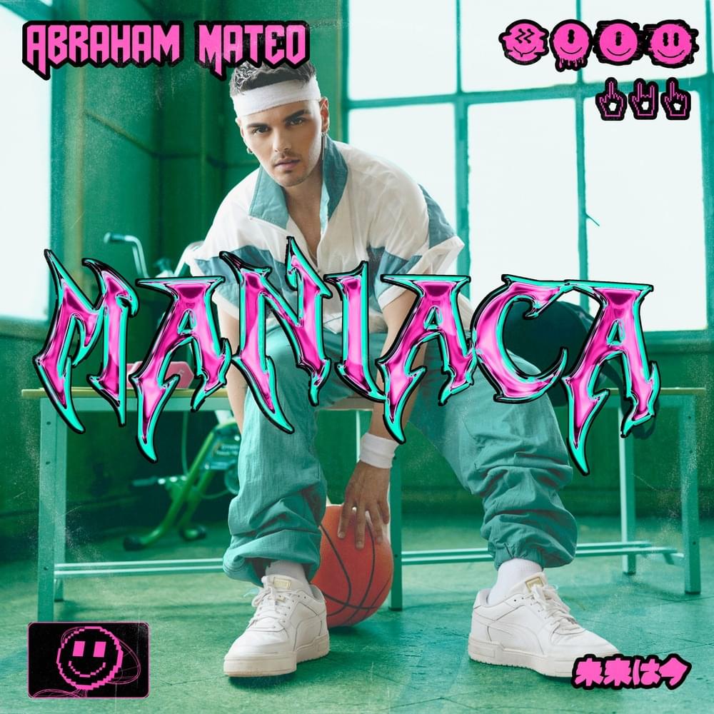 Album cover art for "Maníaca" by Abraham Mateo