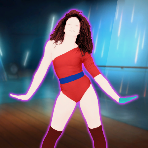 Album cover art for "Flashdance... What a Feeling" by The Girly Team