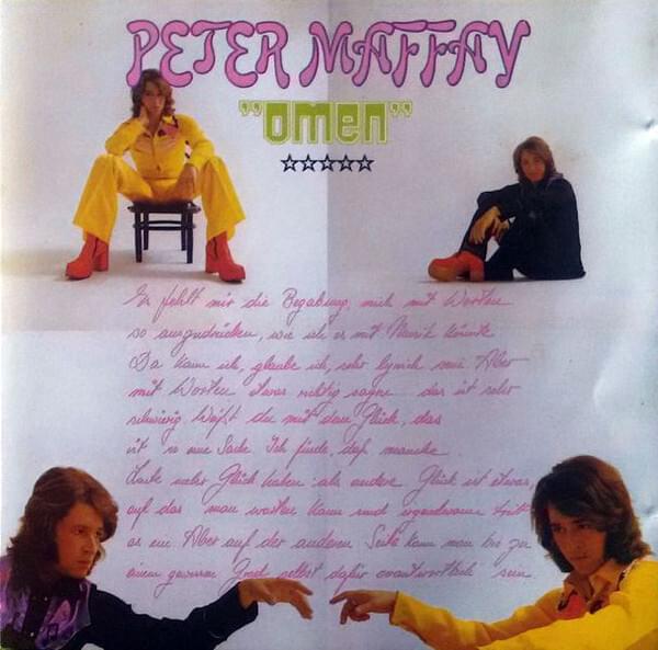 Album cover art for "Das Lied der Nachtigall" by Peter Maffay