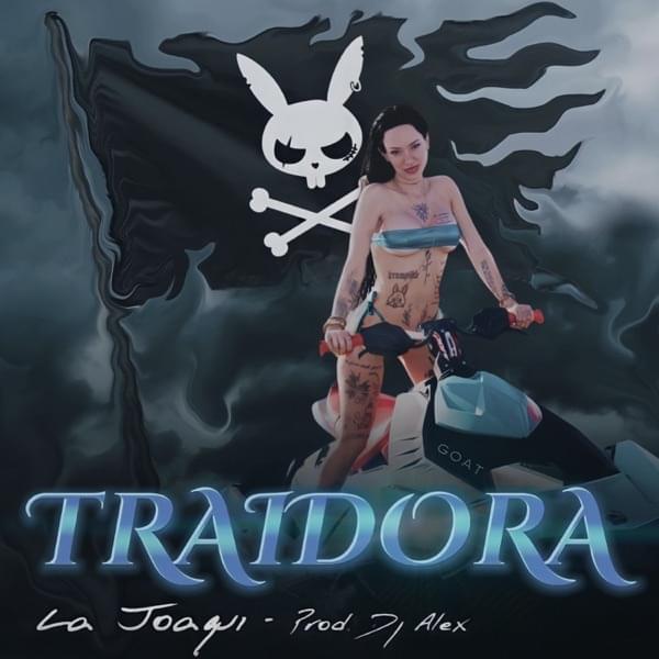 Album cover art for "Traidora" by La Joaqui