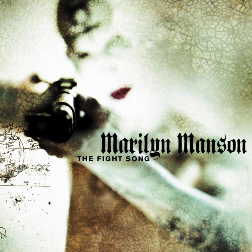 Album cover art for "The Fight Song" by Marilyn Manson