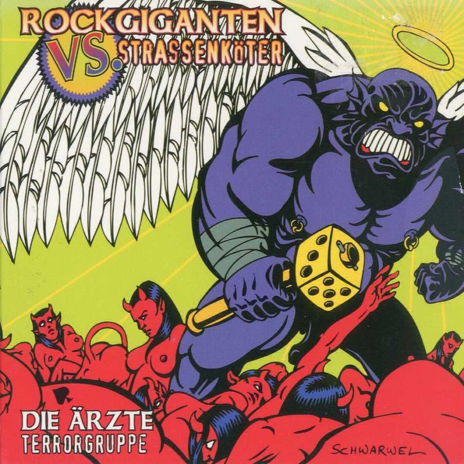 Album cover art for "Kopfüber In Die Hölle" by Terrorgruppe