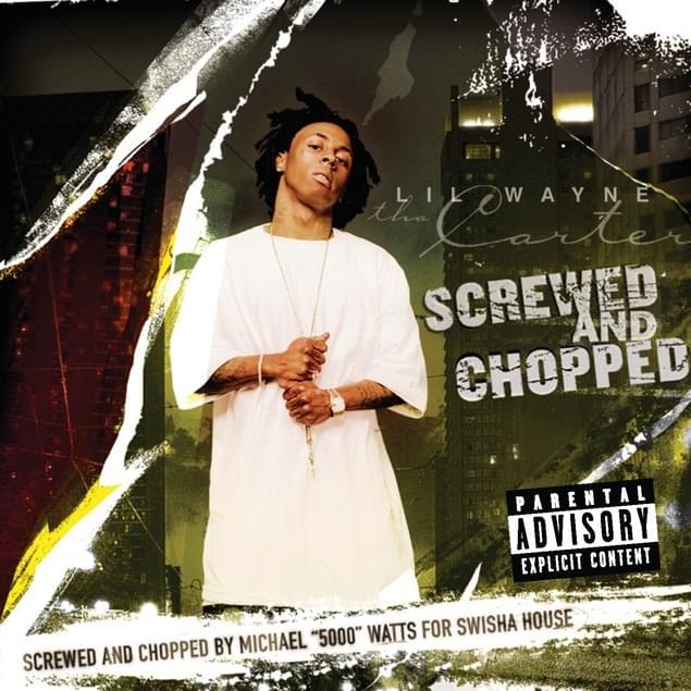 Album cover art for "The Heat - Chopped & Screwed" by Lil Wayne
