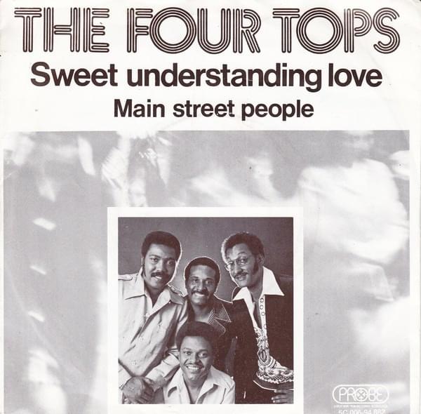 Album cover art for "Sweet Understanding Love" by The Four Tops